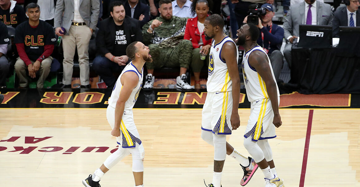 当杜兰特宣, 等他醒来时, 杜兰特对库 当杜兰特宣, 等他醒来时, 杜兰特对库